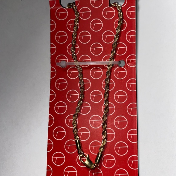 Iced out broken heart hip hop pendant on 24 inch gold plated rope chain - Picture 5 of 9